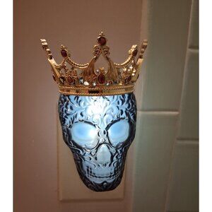 Bath & Body Works Skull Wallflower Plug Skeleton King Crown Light Up Nightight